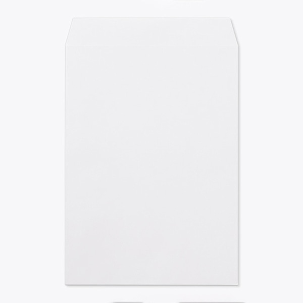 山櫻 封筒　角2　スミ貼　本ケント100　裏地紋青 CoC　〒枠なし 00534017 　500枚/箱（ご注文単位1箱）【直送品】