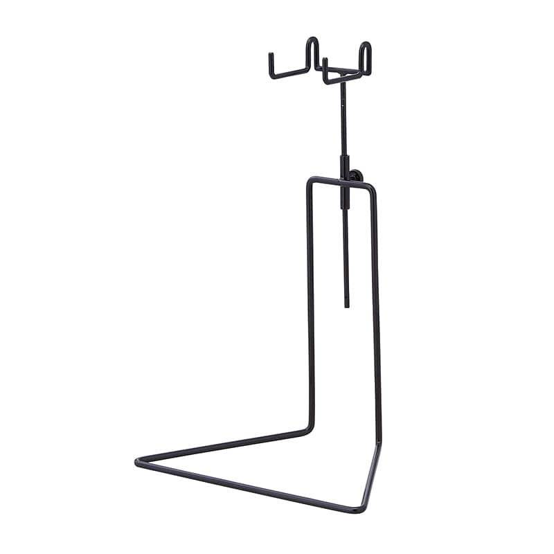 ストア・エキスプレス 低床バッグスタンド フック2本仕様 ブラック 61-819-25-2 1セット(ご注文単位1セット)【直送品】