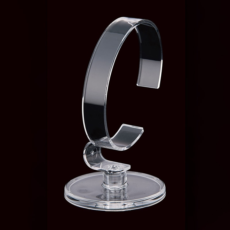 ストア・エキスプレス アクリル時計立て 紳士用 61-819-29-1 1セット(ご注文単位1セット)【直送品】