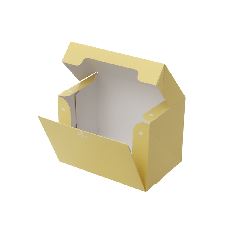 PC-color ブルー　テイクアウトボックス（おまけ付） テイクアウトボックス PC-color ブルー 3号 1-110-78 50枚/包（ご注文