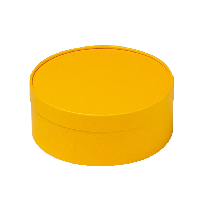 洋菓子箱 CANCANサークルフェザーギフトケース L 黄 2182 1個(ご注文単位50個)【直送品】