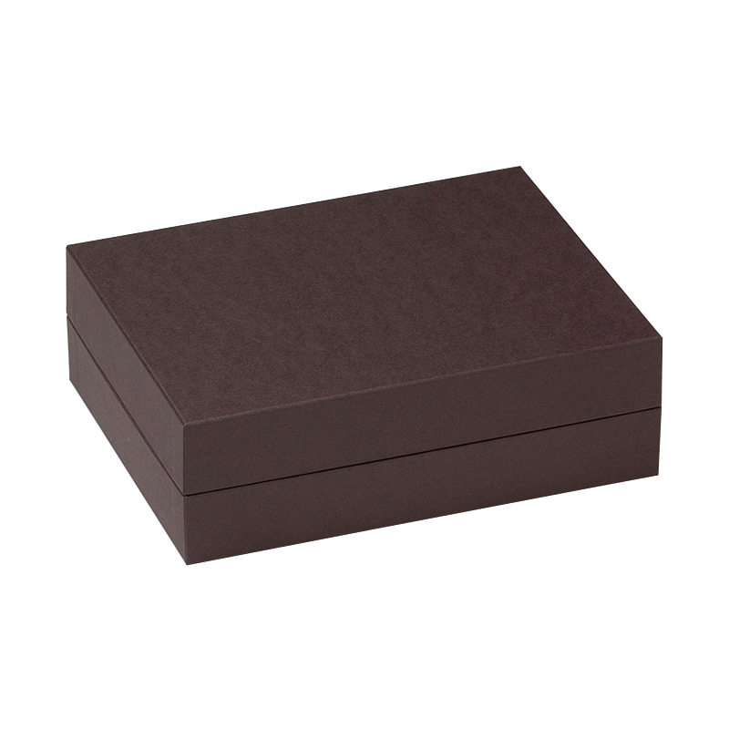 洋菓子箱 ヒンジギフトケース L こげ茶 1073 1個（ご注文単位30