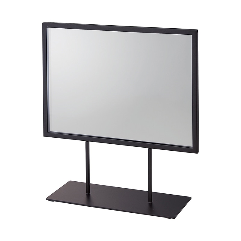 ストア・エキスプレス スチール製ポップスタンド 小 両面仕様 A4ヨコ ブラック 61-820-3-3 1組(ご注文単位1組)【直送品】