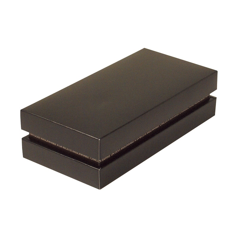 ヤマニパッケージ ビン詰めギフト箱 広口瓶M 3本箱 黒 SY-1 100枚/箱