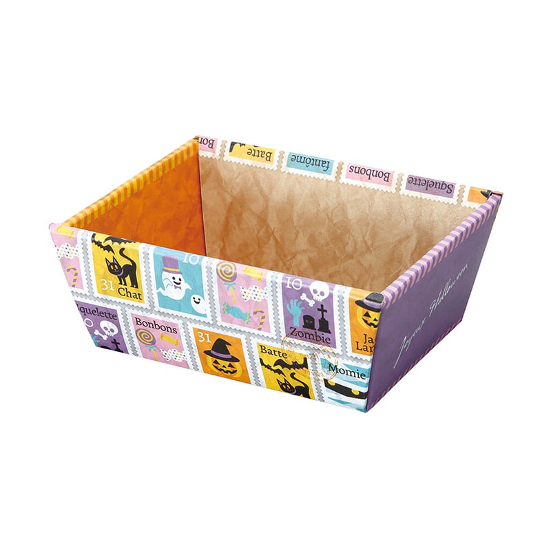 ヤマニパッケージ ハロウィンバスケット タンブル M 20-1941 100枚/箱(ご注文単位1箱)【直送品】