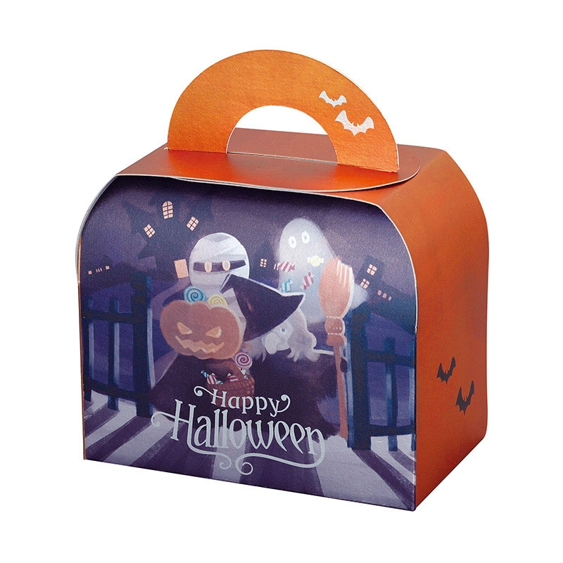 ヤマニパッケージ ギフトボックス ハロウィンパーティー スクエアバッグ 20-2084 100枚/箱(ご注文単位1箱)【直送品】