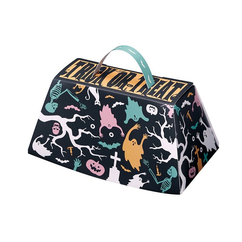ヤマニパッケージ ギフトボックス ゆらゆら ハロウィンバッグ 20-2163 100セット/箱(ご注文単位1箱)【直送品】