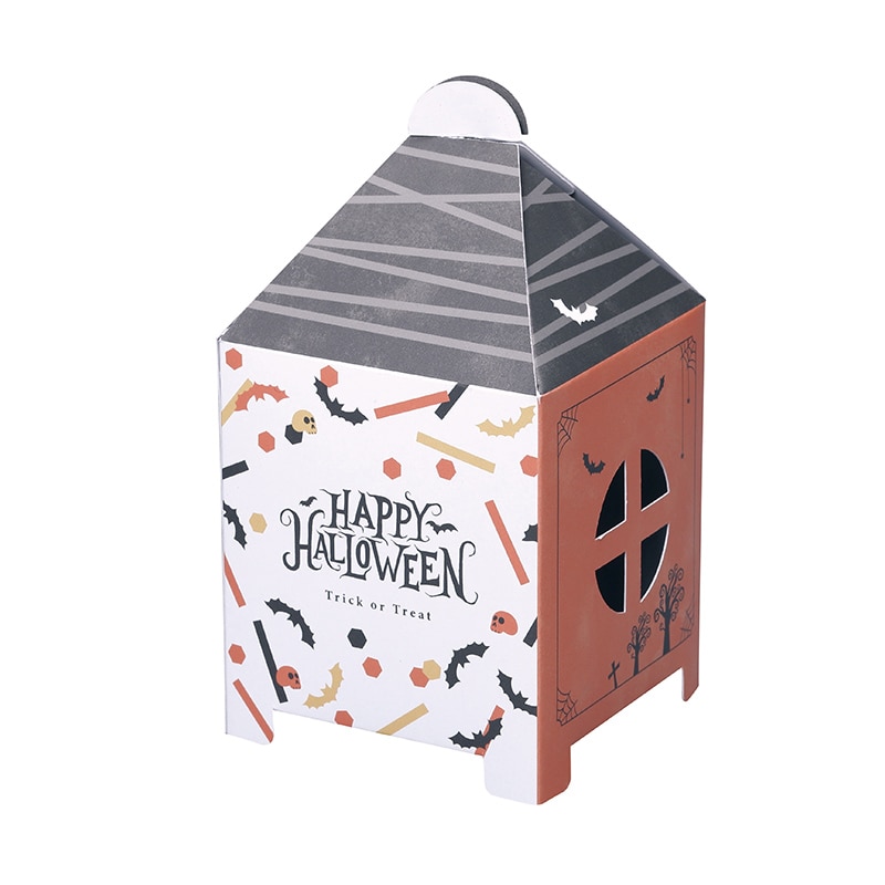ヤマニパッケージ ギフトボックス ハロウィン ランタン 20-2164 100枚/箱(ご注文単位1箱)【直送品】
