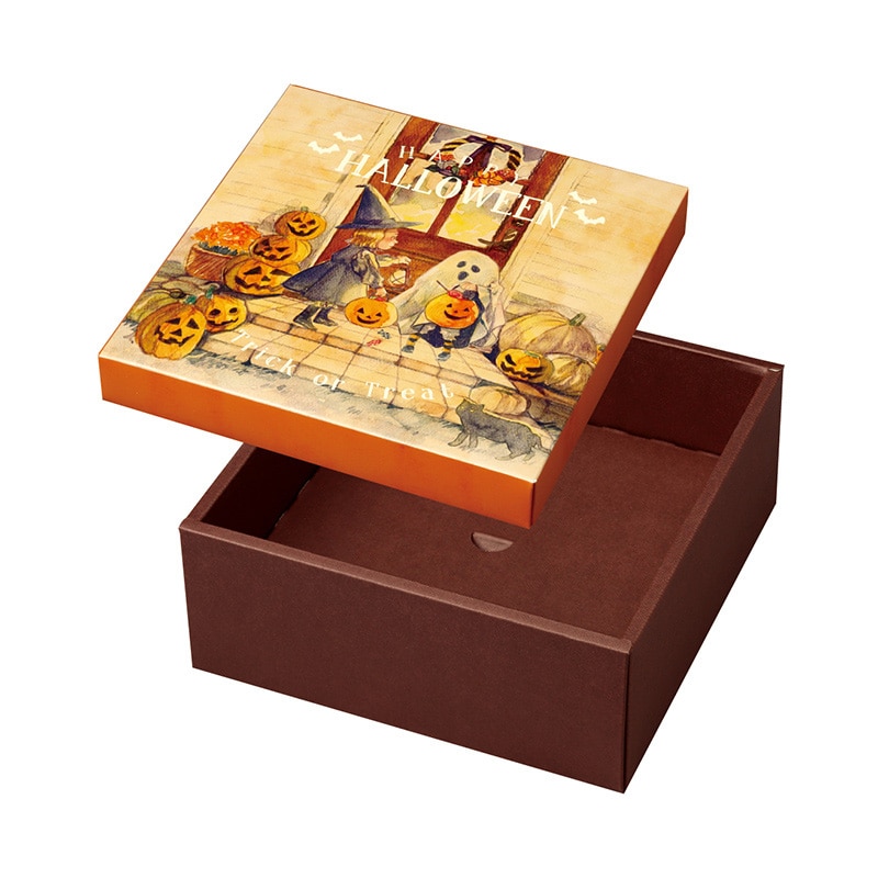 ヤマニパッケージ ギフトボックス 季節の贈り物 ハロウィン4 20-2167 100セット/箱(ご注文単位1箱)【直送品】