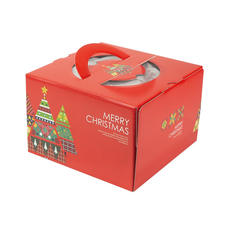 【クリスマス】ケーキ箱6号2種類100個 セット クリスマス】ケーキ箱6号2種類100個 セット