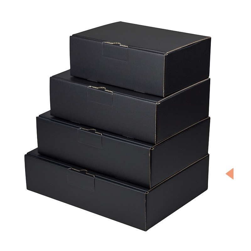 ヤマニパッケージ はっ水宅配箱 黒 9cm EE-95B 25枚/箱（ご注文単位2箱