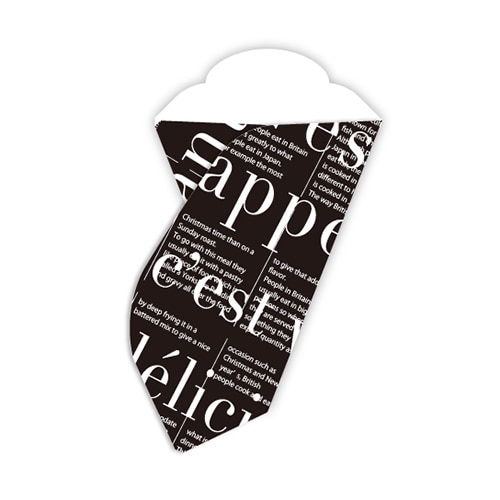 クレープ包装紙 ブラック R-5-1 200枚/袋（ご注文単位10袋）【直送品