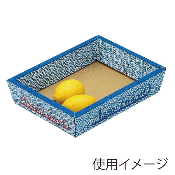 サービス箱 竹柄 小 L-17A 10枚/束(ご注文単位10束)【直送品】