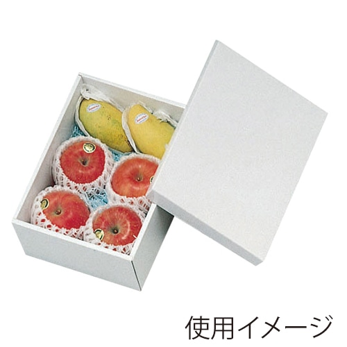 ギフト箱 お値打ちBOX ホワイト 小 L-176 50枚/束(ご注文単位1束)【直送品】