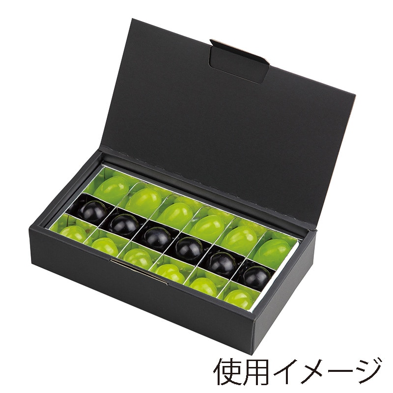 ギフト箱 粒ぶどう 18H L-2512 10枚/束（ご注文単位5束）【直送品