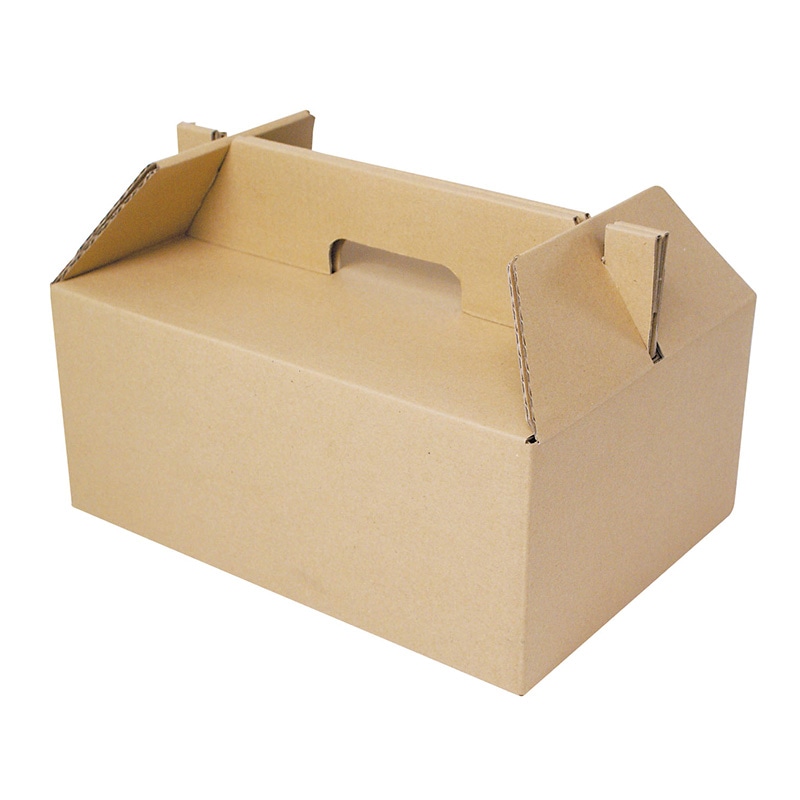 手提箱 クラフトキャリー 大 L-8005 25枚/束（ご注文単位2束）【直送品