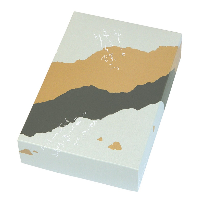 ヤマニパッケージ 和菓子箱 春夏秋冬 トレーなし 6ヶ入 19-37 100個/束(ご注文単位2束)【直送品】