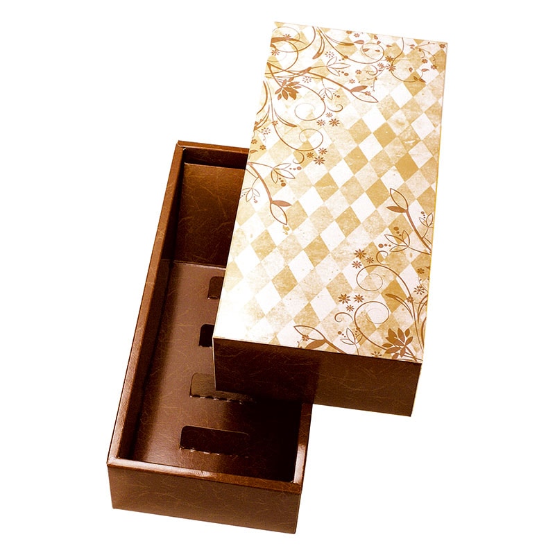 ヤマニパッケージ 和菓子箱 風姿花伝 小 19-415 100個/束(ご注文単位1束)【直送品】