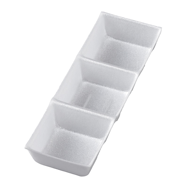 ルミア和包3個箱 白/200枚入（19-430W） 化粧箱ルミア和包3個箱 白 トレー付 19-430WB : 包装