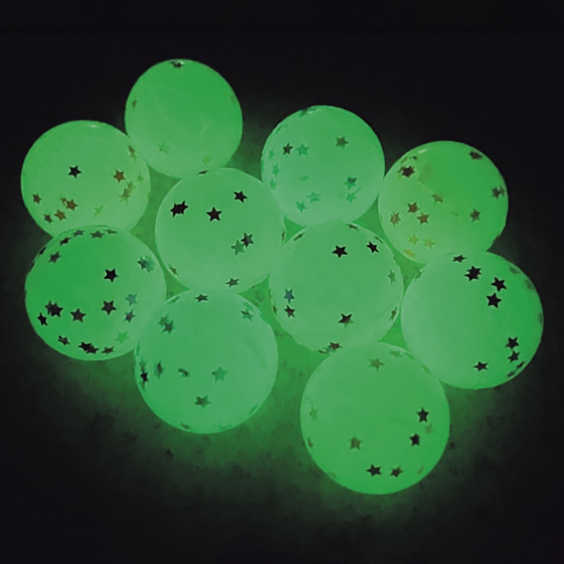 光るオレンジの星模様ボール7個セット ドラゴンボール ボールの