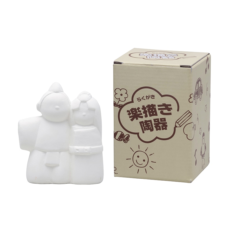 らくがき貯金箱 雛人形 10入 01504 1パック(ご注文単位1パック)【直送品】