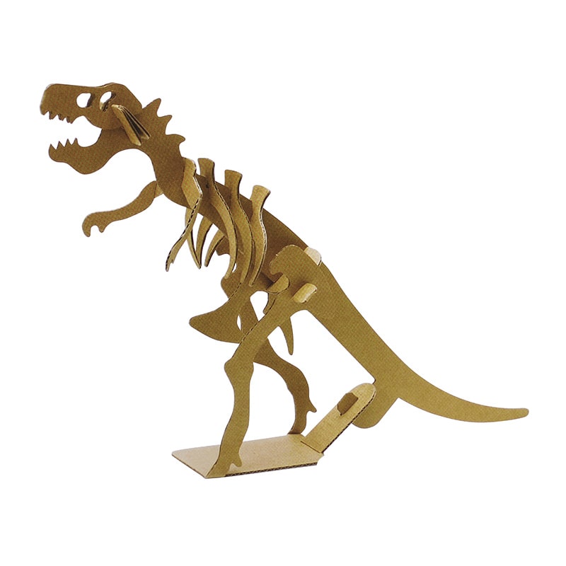 ダンボール工作 恐竜シリーズ ティラノサウルス 10入 91818 1パック(ご注文単位1パック)【直送品】