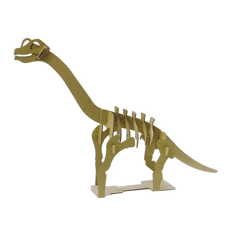 ダンボール工作 恐竜シリーズ ブラキオサウルス 10入 91819 1パック(ご注文単位1パック)【直送品】