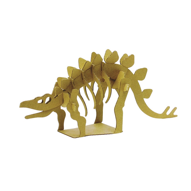 ダンボール工作 恐竜シリーズ ステゴサウルス 10入 91821 1パック(ご注文単位1パック)【直送品】