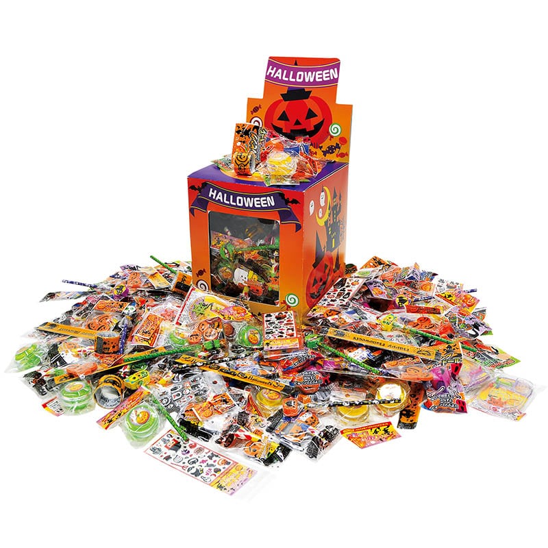 ハロウィンおもちゃ宝箱プレゼント 100名様用 21459 1パック※軽(ご注文単位1パック)【直送品】
