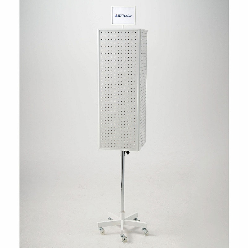 3面回転有孔パネル什器 雑貨 アクセサリー陳列 アクセサリー