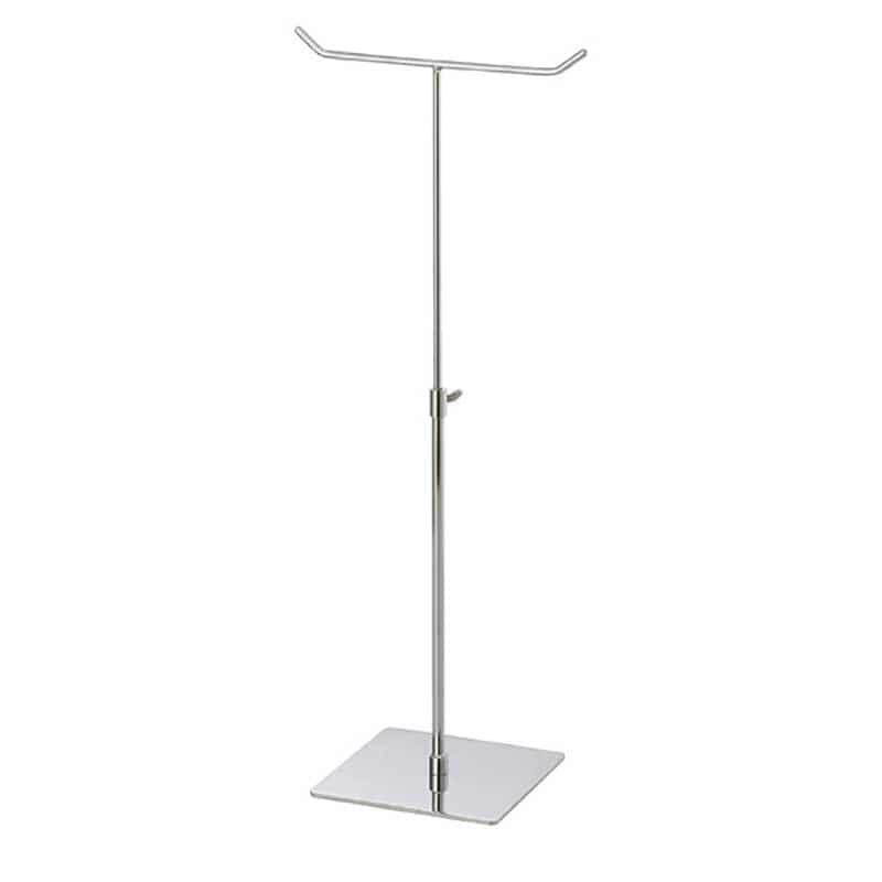 ストア・エキスプレス 卓上T字型スタンド クローム 61-163-14-1 1個(ご注文単位1個)【直送品】