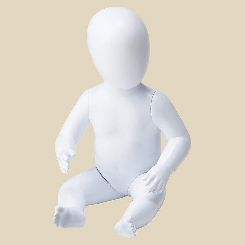 ストア・エキスプレス 子供全身リアルマネキン ベビー 61-758-41-1 1台