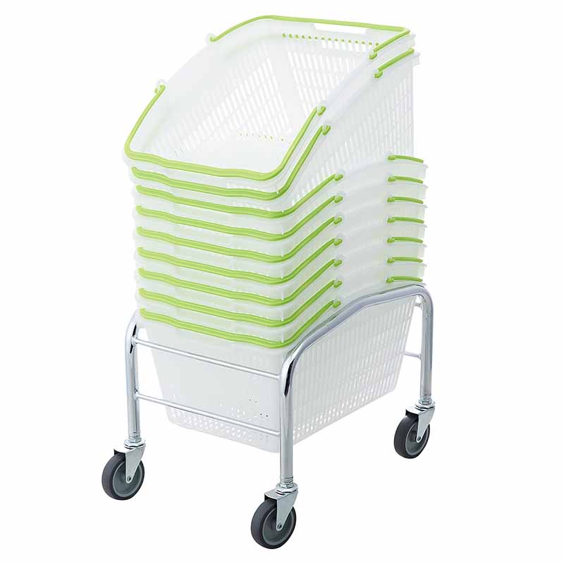 ストア・エキスプレス 山型買物カゴ 16リットル専用置き台 61-802-45-6