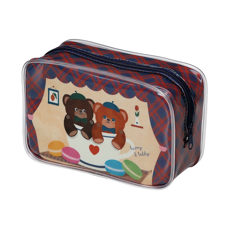 CA-GO(石渡) ハリーとテディポーチ 131707 1個(ご注文単位10個)【直送品】