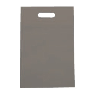 ㈱三和 不織布 小判抜きバック SW2843-16 ライトグレー 100枚/袋(ご注文単位1袋)【直送品】