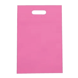 ㈱三和 不織布 小判抜きバック SW2843-19 ピンク 100枚/袋(ご注文単位1袋)【直送品】