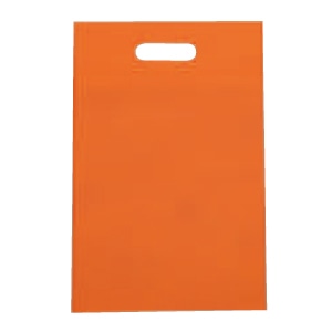 ㈱三和 不織布 小判抜きバック SW2843-26 スカーレット 100枚/袋(ご注文単位1袋)【直送品】