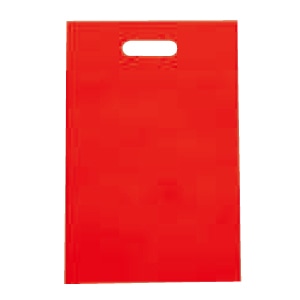 ㈱三和 不織布 小判抜きバック SW2843-27 イタリアンレッド 100枚/袋(ご注文単位1袋)【直送品】