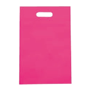 ㈱三和 不織布 小判抜きバック SW2843-29 ホットピンク 100枚/袋(ご注文単位1袋)【直送品】