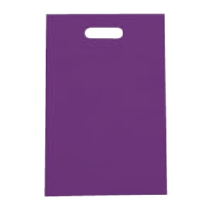 ㈱三和 不織布 小判抜きバック SW2843-33 バイオレット 100枚/袋(ご注文単位1袋)【直送品】