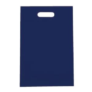 ㈱三和 不織布 小判抜きバック SW2843-37 ネイビー 100枚/袋(ご注文単位1袋)【直送品】