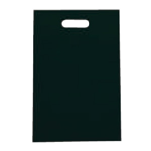 ㈱三和 不織布 小判抜きバック SW2843-40 ブラック 100枚/袋(ご注文単位1袋)【直送品】