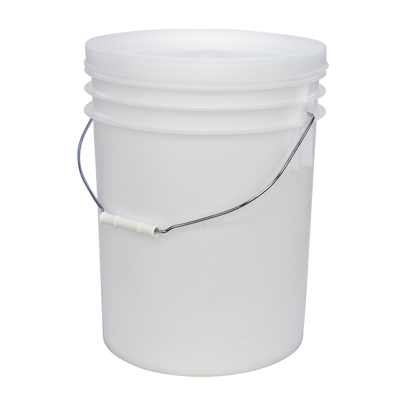 ポリ密閉容器 トスロン 20L 300×H386mm ナチュラル 透明 1個(ご注文単位1個)【直送品】