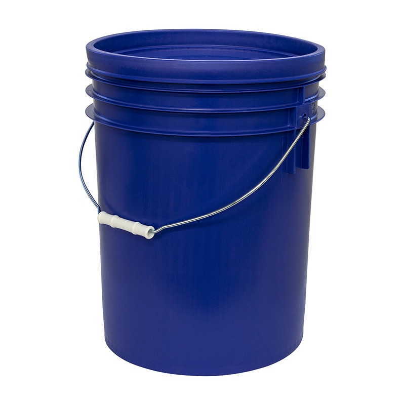 ポリ密閉容器 トスロン 20L 300×H386mm ブルー 1個(ご注文単位1個)【直送品】