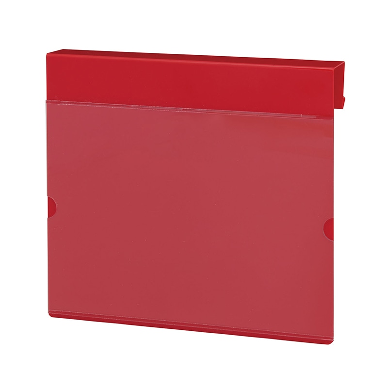 ベッドネーム T型 レッド 1個(ご注文単位1個)【直送品】