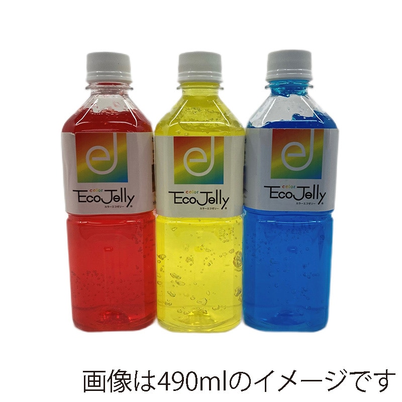 カラーエコゼリー 1000ml ペットボトル 赤・黄・青 12本（各色4