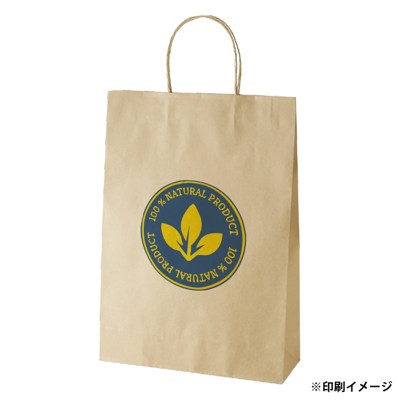 【オリジナル印刷】スムースB2才 未晒120g(茶) ベタ印刷なし2色印刷 1000枚 オプション ニス 1000枚
