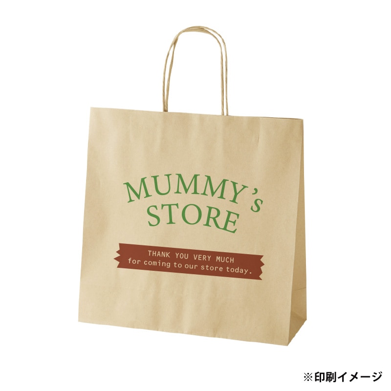 【オリジナル印刷】スムースB3才 未晒120g(茶) ベタ印刷なし2色印刷 1000枚 オプション なし 1000枚