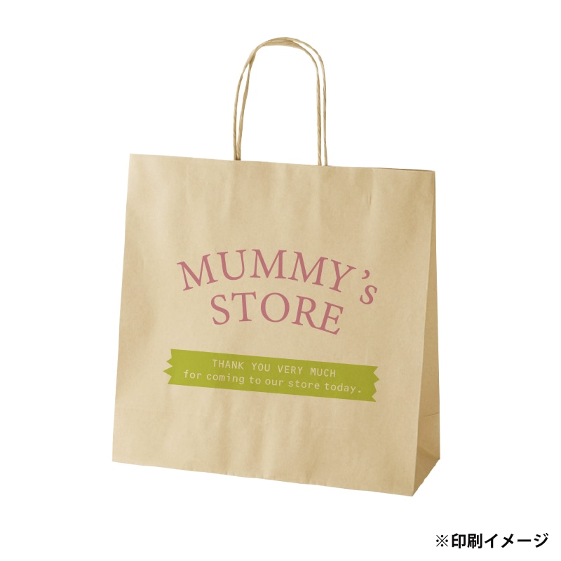 【オリジナル印刷】スムースB3才 未晒120g(茶) ベタ印刷なし2色印刷 1000枚 オプション ニス 1000枚