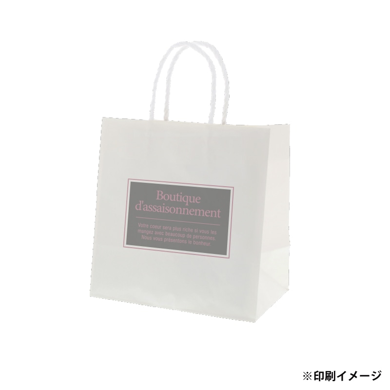 【オリジナル印刷】スムースB26-16 片艶・晒120G ベタ印刷なし2色印刷 3000枚 オプション ニス 3000枚